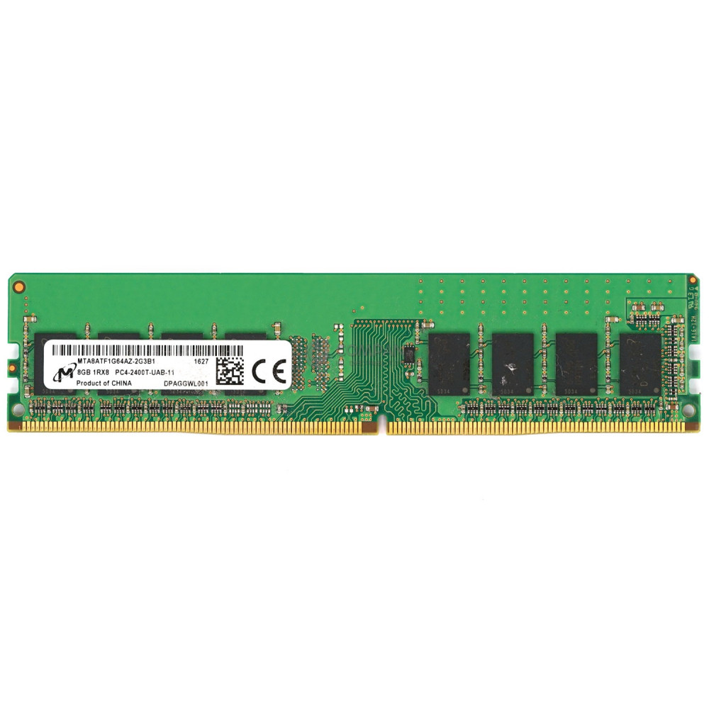 MTA8ATF1G64AZ-2G3B1 MICRON MEMORY 8GB 1RX8 PC4 2400T DDR4 19200T MTA8ATF1G64AZ-2G3B1 - -