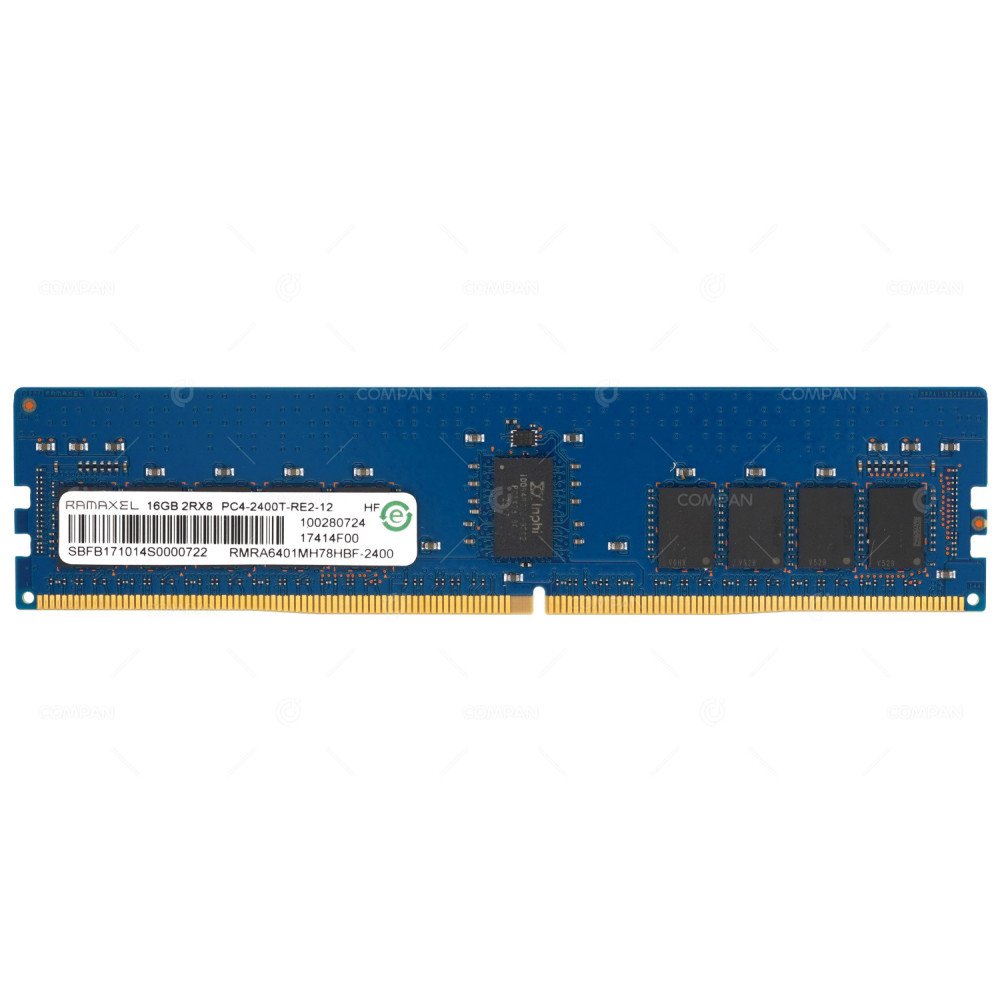 RMRA6401MH78HBF-2400 RAMAXEL 16GB 2RX8 PC4 2400T DDR4 -