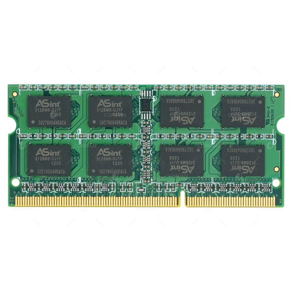 SSZ3128M8-EDJ1F ASINT MEMORY 2GB PC3 10600 SODIMM DDR3 FOR LAPTOPS -