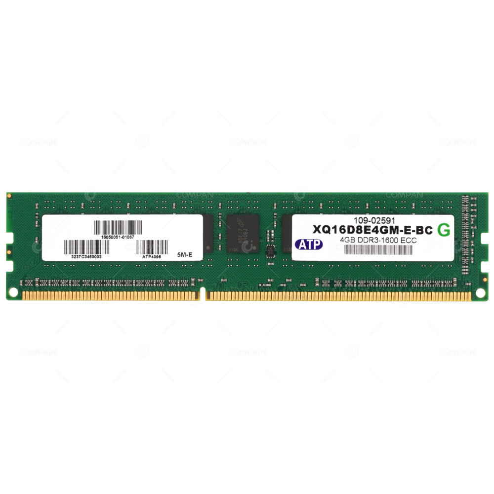 XQ16D8E4GM-E-BC ATP 4GB (1X4GB) PC3-12800 SERVER MEMORY 109-02591