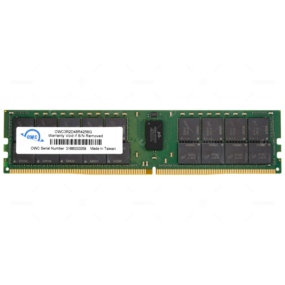 OWC3R2D48R4256G-NEW OWC DDR4 256GB 8RX4 PC4-25600 3200MHZ RDIMM