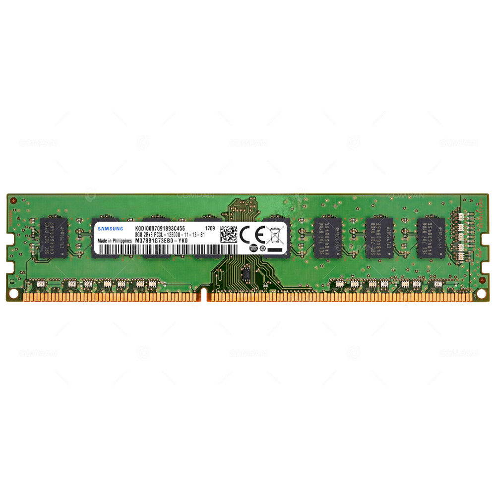 M378B1G73EB0-YK0  SAMSUNG MEMORY 8GB 2RX8 PC3 12800 DDR3 1600