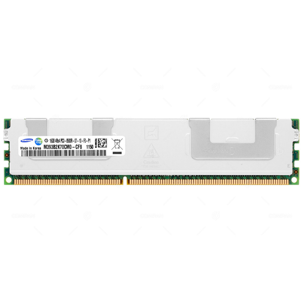 M393B2K70CM0-CF8  SAMSUNG DDR3 16GB 4RX4 PC3-8500 1066MHZ RDIMM CL7