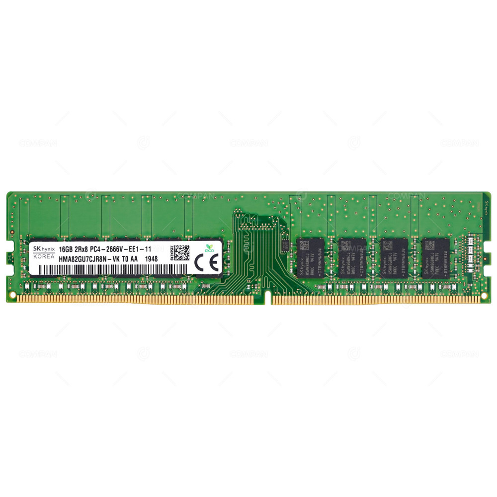 HMA82GU7CJR8N-VK  HYNIX DDR4 16GB 2RX8 PC4-21333 2666MHZ UDIMM CAS 19-19-19