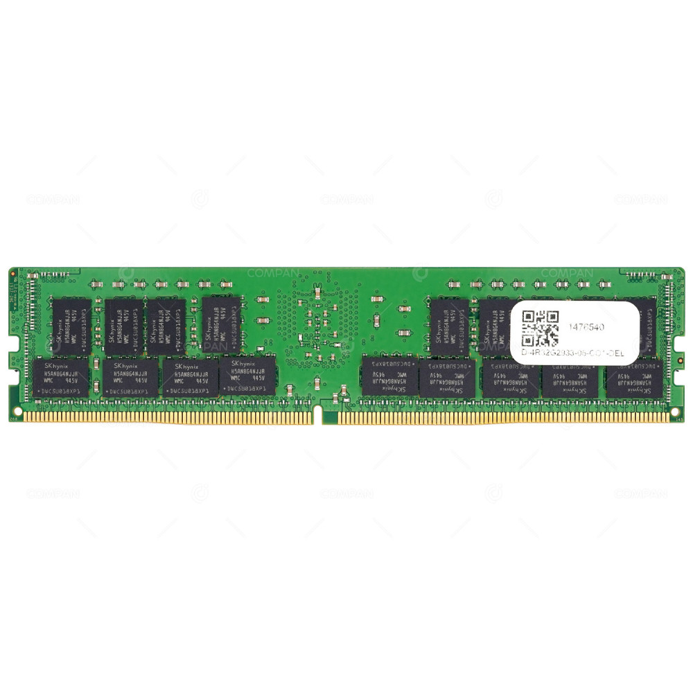 8WKDY  DELL DDR4 32GB 2RX4 PC4-23466 2993MHZ RDIMM CAS 21-21-21