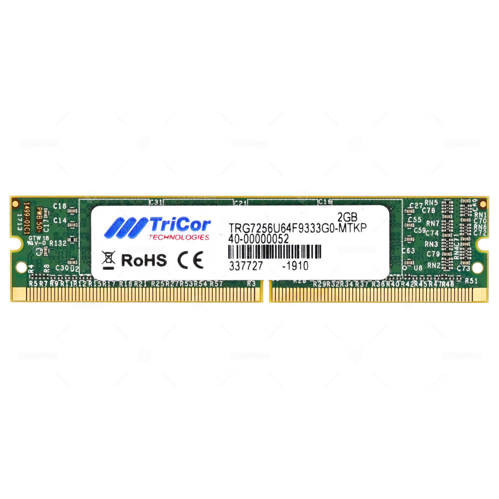 40-00000052  TRICOR 2GB UDIMM MEMORY FOR MSA2050