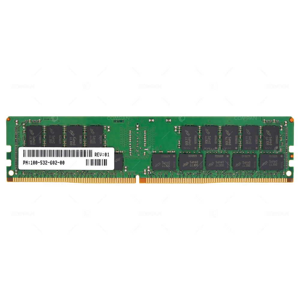 100-532-602-00  DELL EMC 32GB 2RX4 PC4-2666V ECC REGISTERED MEMORY FOR POWERSTORE 3000T