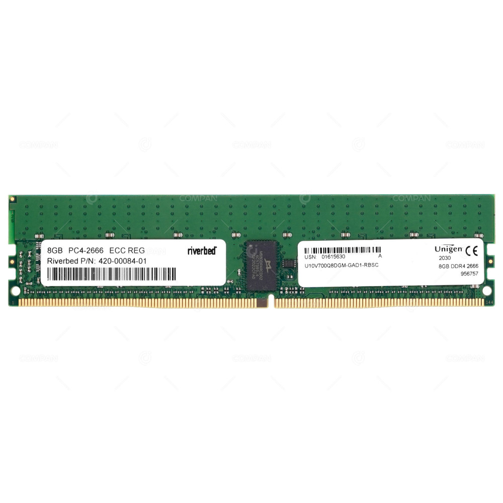 420-00084-01  RIVERBED DDR4 8GB PC4-21333 2666MHz RDIMM CL19