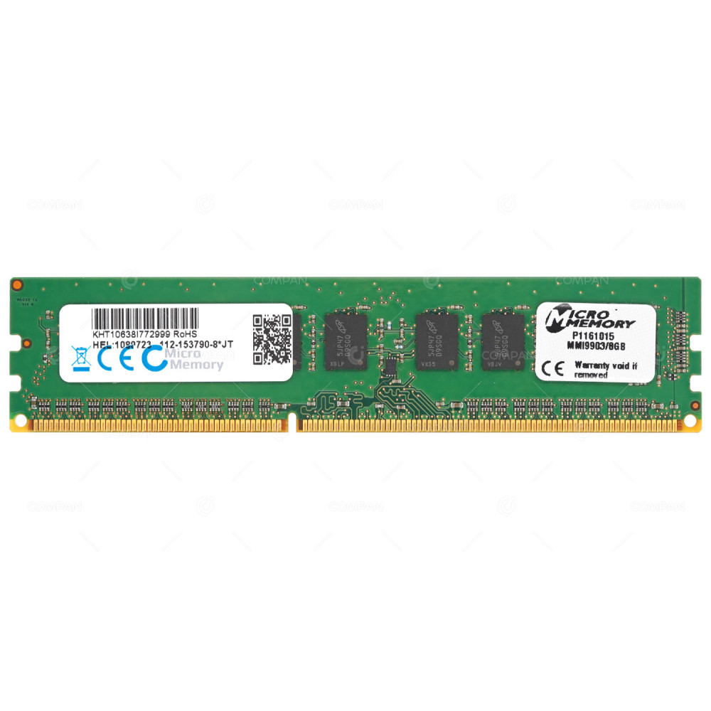 MMI9903-8GB  MICRO MEMORY 8GB PC3 12800  DDR3 1600