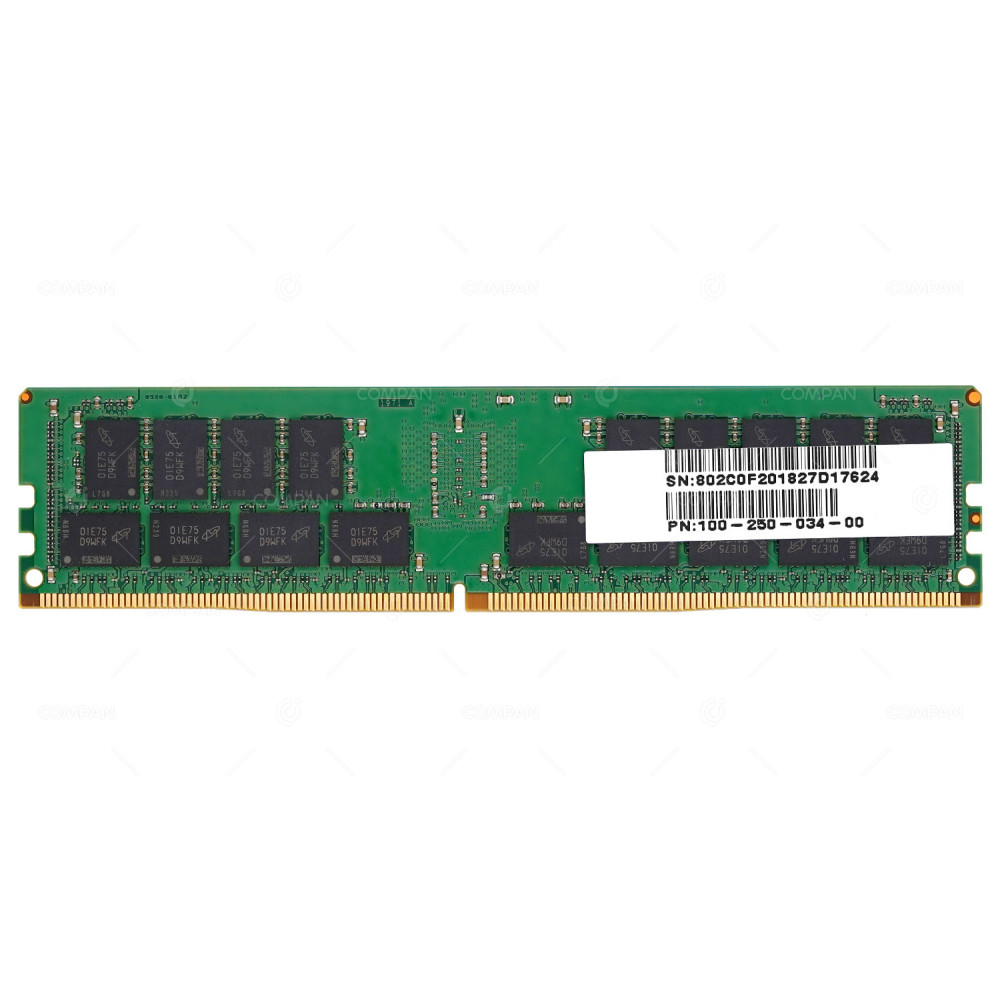 100-250-034-00 2666V  EMC 32GB 2RX4 PC4 2666V DDR4 MEMORY FOR VMAX 250F ISILON H400