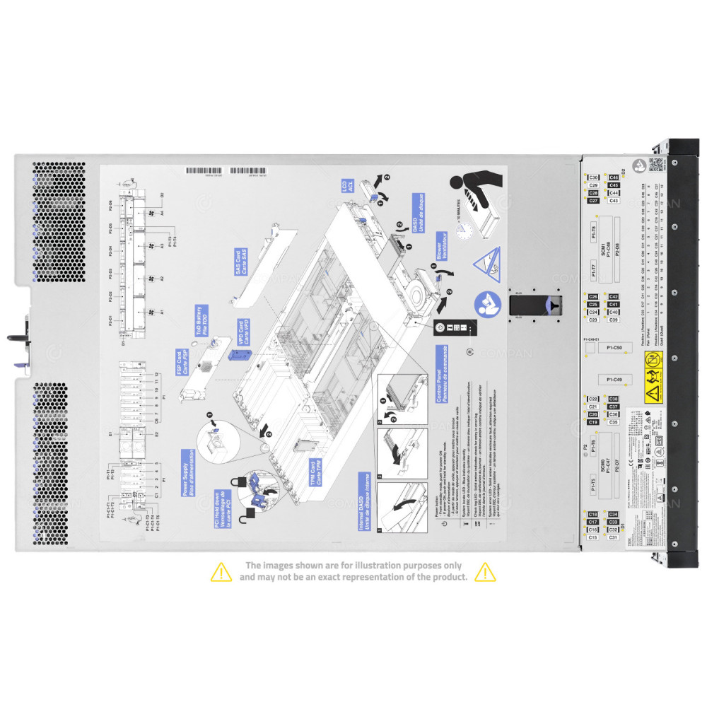 IBM POWER SYSTEM S922 2x POWER9 8CORE @ 3.4 TO 3.9 GHZ, 384GB RAM, 4 x 400GB SSD