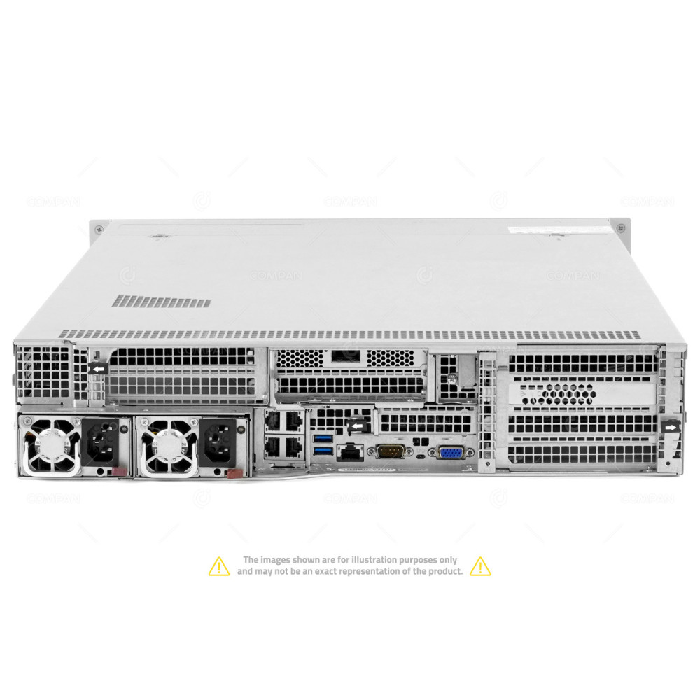Supermicro SYS-2049U-TR4 4x Xeon Silver 4110 128GB RAM 2x 240GB SSD 6G SATA