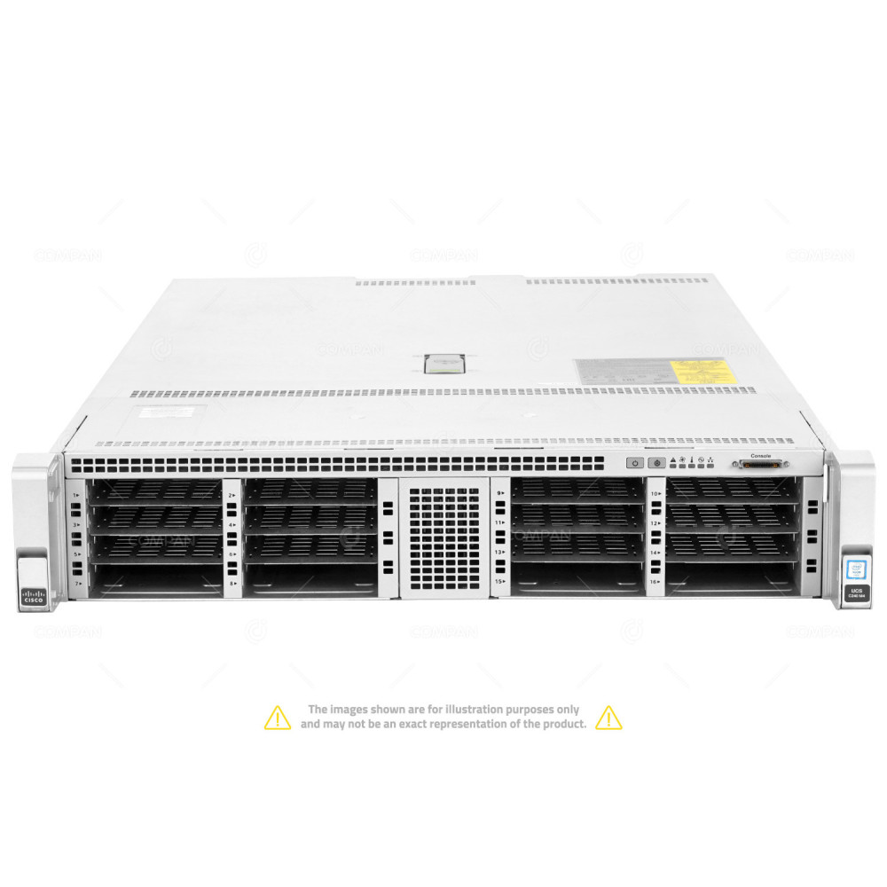 CISCO UCSC C240 M4S2 16SFF 2x Xeon E5-2620 V4 64GB RAM 2x 300GB 12G SAS HDD