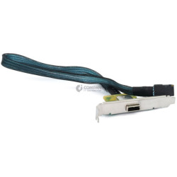 CBL-0167L SUPERMICRO MINI SAS INTERNAL TO EXTERNAL CABLE WITH SINGLE PORT ADAPTER