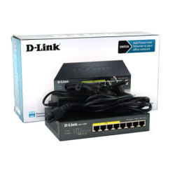 DGS-1008P D-LINK 8-PORT GIGABIT POE DESKTOP SWITCH