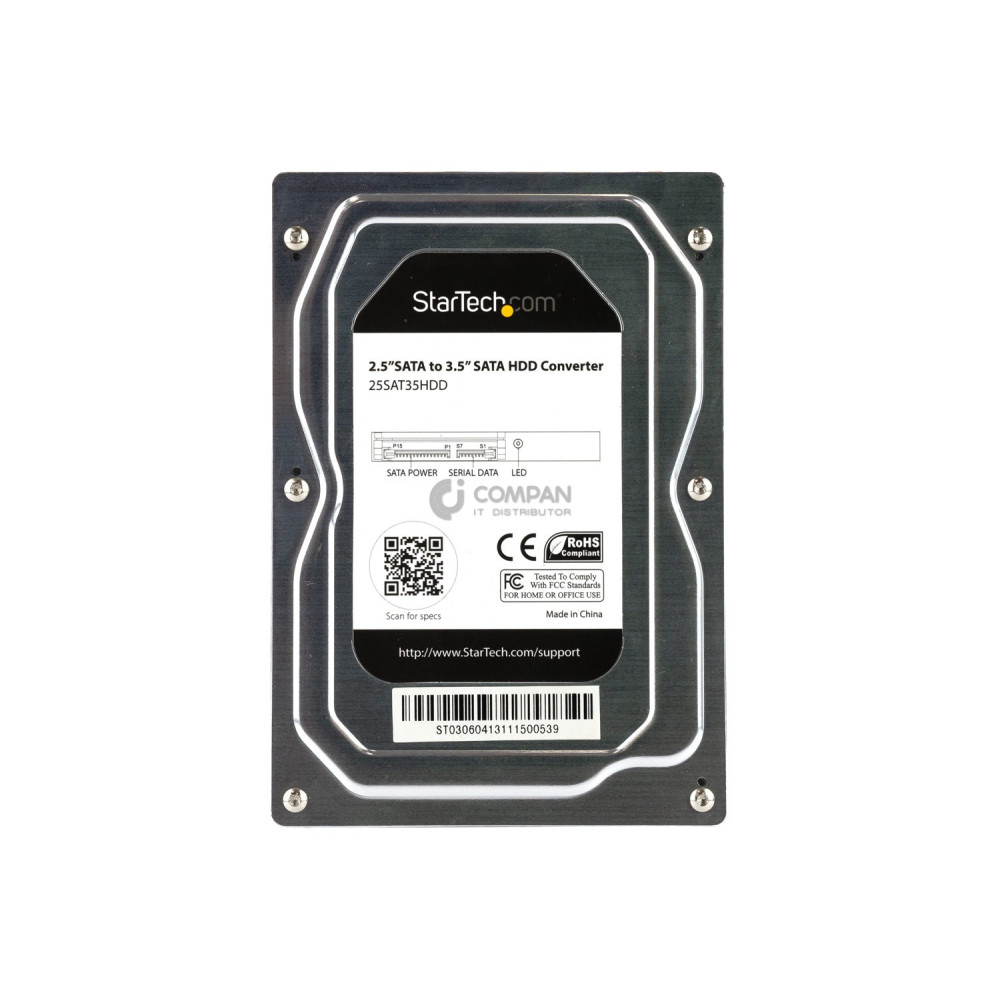 25SAT35HDD STARTECH 2.5 SATA TO 3.5 SATA HDD CONVENTER