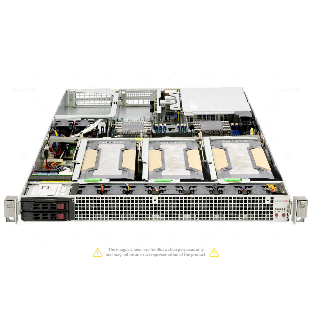 Supermicro SYS-1029GQ-TRT 2x Xeon Silver 4114 384 GB RAM 4x GPU 2x 960GB SSD