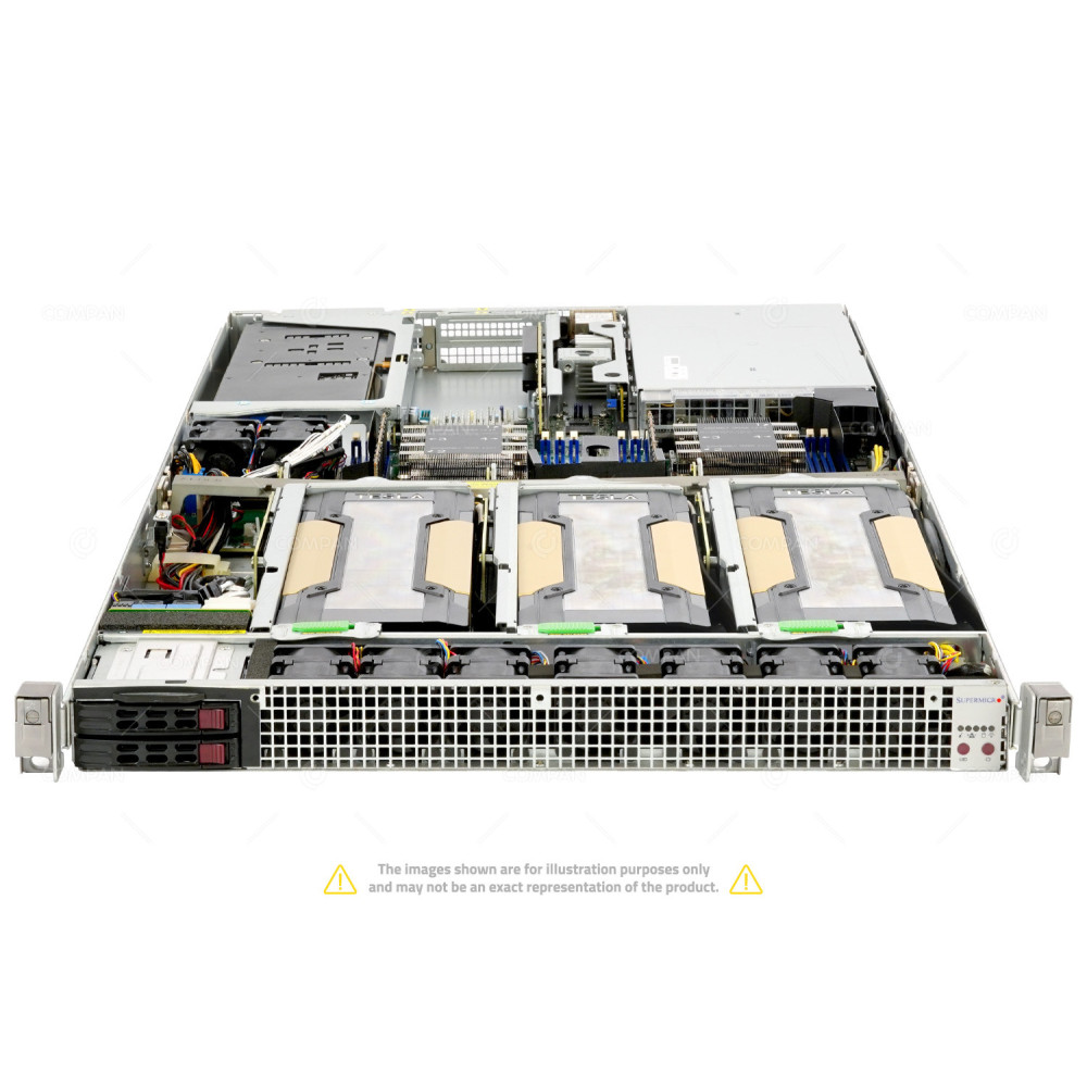 Supermicro SYS-1029GQ-TRT 2x Xeon Silver 4114 384 GB RAM 4x GPU 2x 960GB SSD