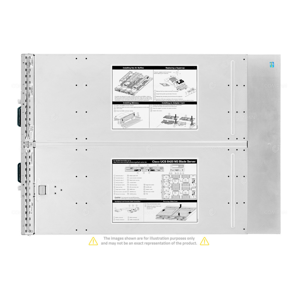 CISCO Blade Server UCS B420 M3 4SFF 2x Xeon E5-4620 V2 1TB RAM