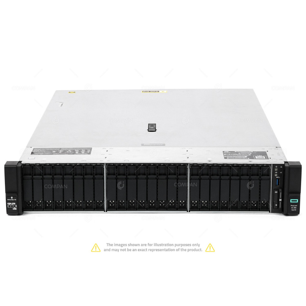 HPE Proliant DL380 G10 24SFF 2x Xeon Silver 4214 64 GB RAM 4x 3.84TB SSD Rails