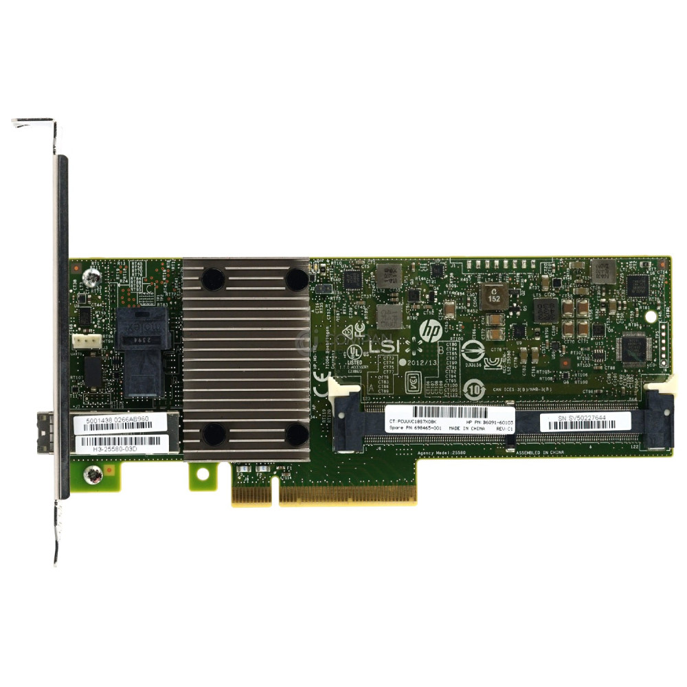 698465-001 HP P1224 1G CACHE RAID CONTROLLER MODULE - B6Q91-60103, B6Q91A