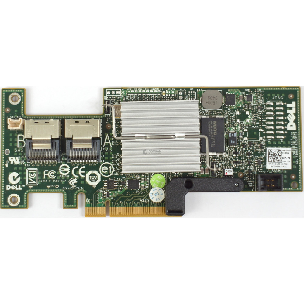 H215J DELL PERC H200 SAS 6GB RAID CONTROLLER INTEGRATED FOR R610 R710 - 0H215J