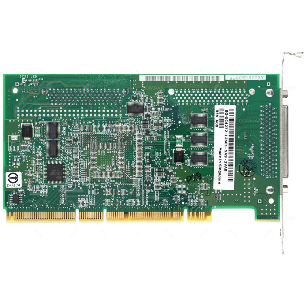 C4272 DELL U320 SCSI SINGLE CHANNEL CONTROLLER PCI-X - 0C4272