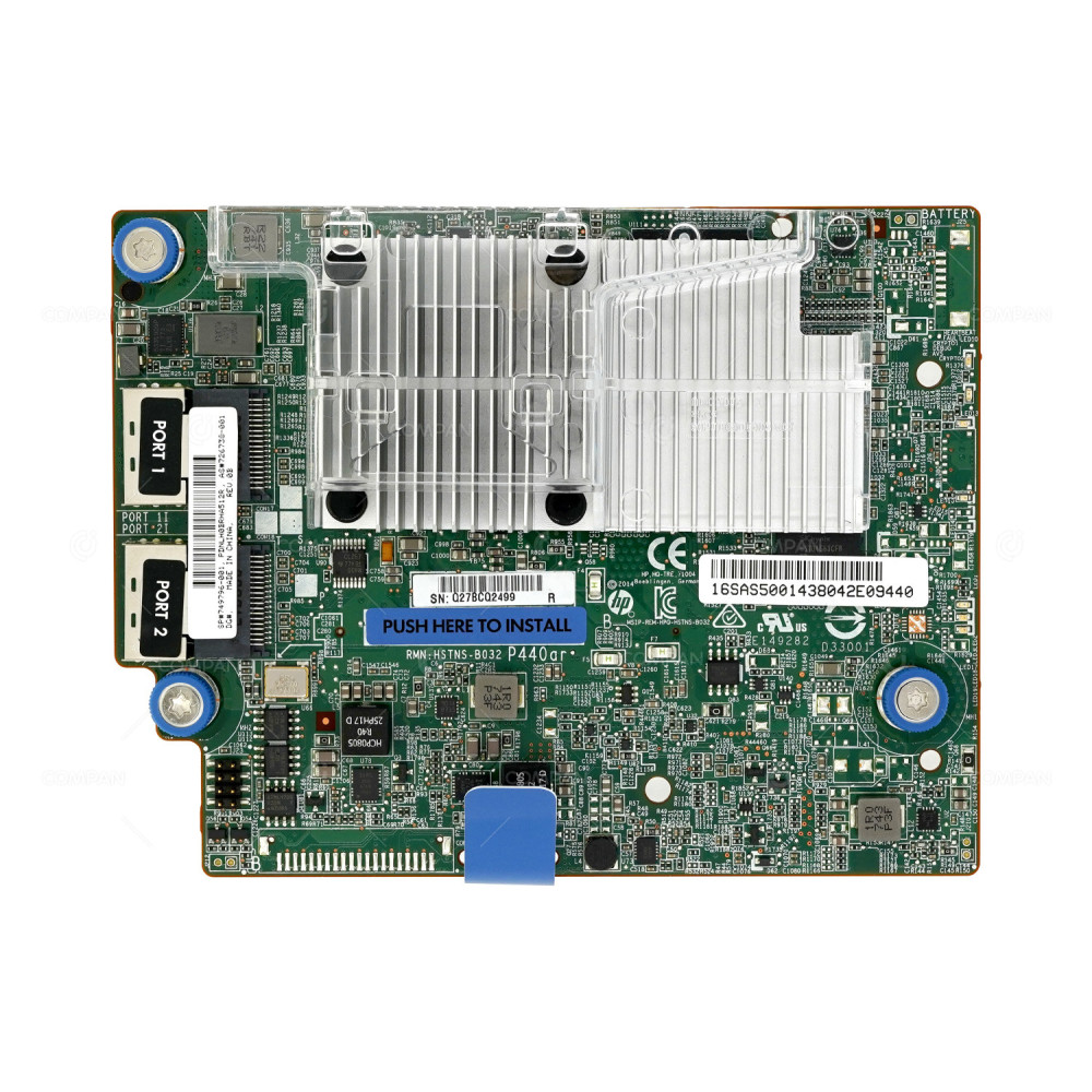 749796-001 HP SMART ARRAY P440AR 2GB FBWC 12GB 2-PORTS INT SAS CONTROLLER