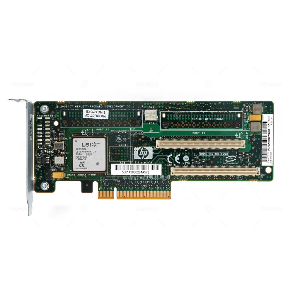 447029-001 HP SMART ARRAY P400 CONTROLLER PCI-E LOW PROFILE - 447029-001 LP, 013159-001, 013160-000