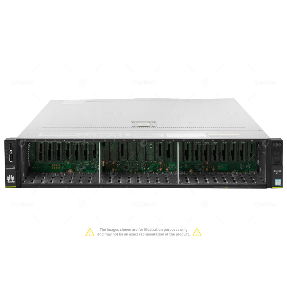 Huawei FusionServer RH2288 V3-24SFF 2x Xeon E5-2620 V4 32 GB RAM Rails