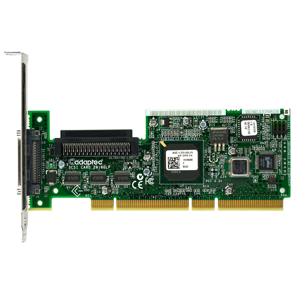 06P2215 IBM 29160  U160 SCSI SINGLE PORT CONTROLLER - 09N4212, ASC-29160LP