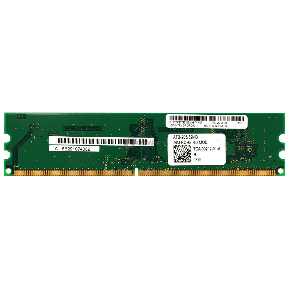 25R8079 IBM SERVERRAID 8K SAS RAID CONTROLLER - 25R8078, ATB-205/32MB, TCA-00212-01-A