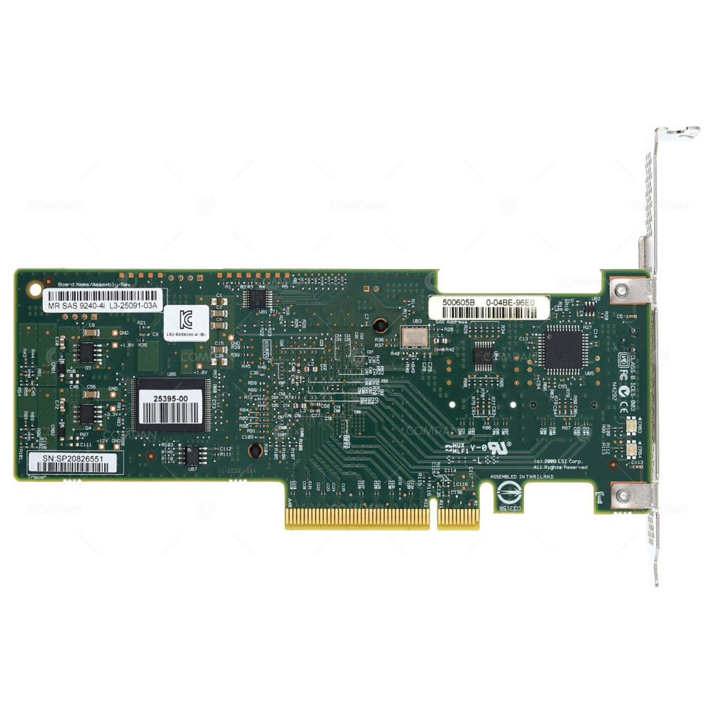 L3-25091-03A LSI LOGIC SAS 9240-4I SAS SATA RAID CONTROLLER PCI-E - 9240-4I