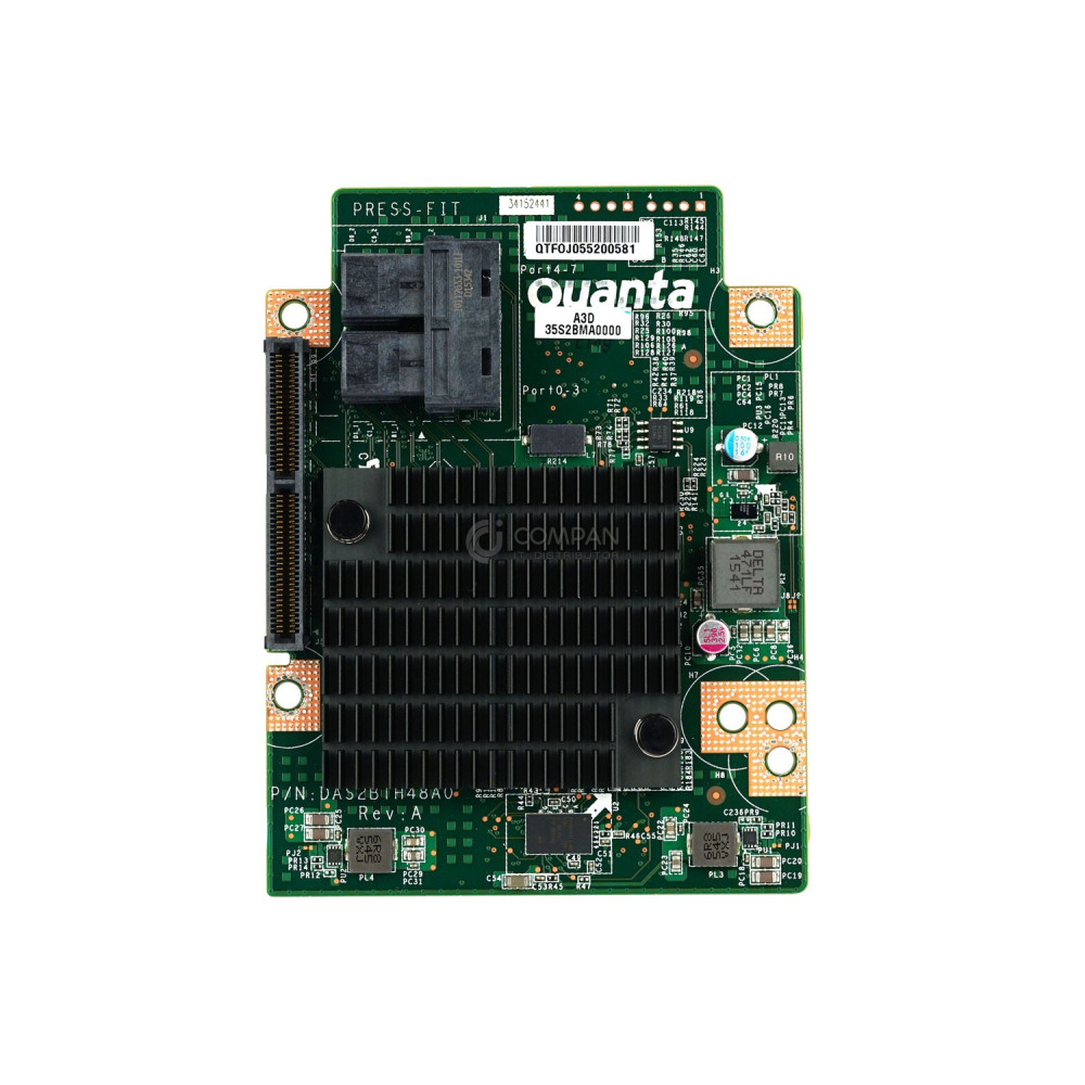 DAS2BTH48A0 QUANTA 12GB SAS 8-PORTS RAID CARD FOR T21P-4U - QS3008-SAS