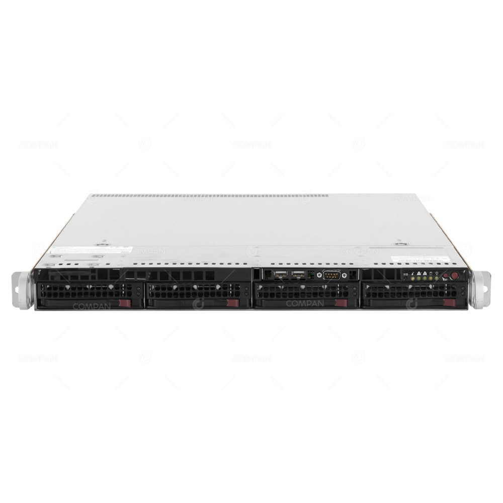 Supermicro WIO AS-1014S-WTRT 4LFF 1x EPYC 7402 512GB RAM 1x 1TB M.2 NVME 4x 3.84TB 6G SATA SSD Rails
