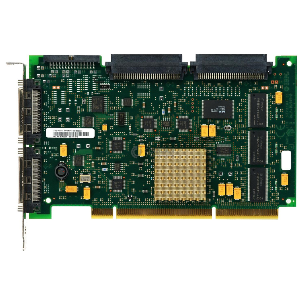 5702 IBM PCI-X ULTRA TAPE CONTROLLER ADAPTER FOR POWER 615 PSERIES POWER6 7311-D20 - 97P3359, 97P6513