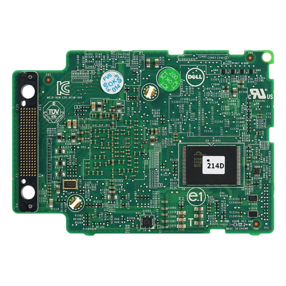 7G4YN DELL PERC H330 8-PORT SAS 12G SATA 6G MINI-BLADE RAID CONTROLLER