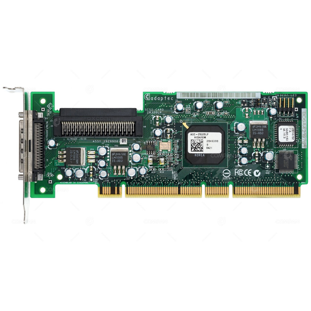 71P8611 LP IBM ULTRA320 SCSI CONTROLLER SINGLE CHANNEL PCI-X LOW PROFILE - ASC-29320LP
