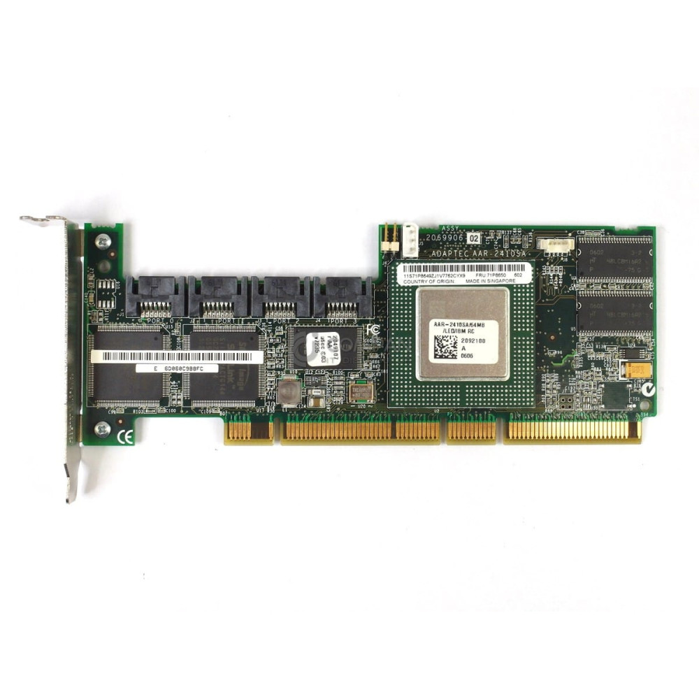 71P8650 IBM SERVERAID 7T 4 CHANNEL PCI-X SATA CONTROLLER - AAR-2410SA