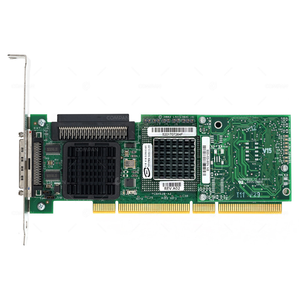 J4588 DELL PERC 4/SC U320 SCSI RAID CONTROLLER CARD PCI-X - 0J4588