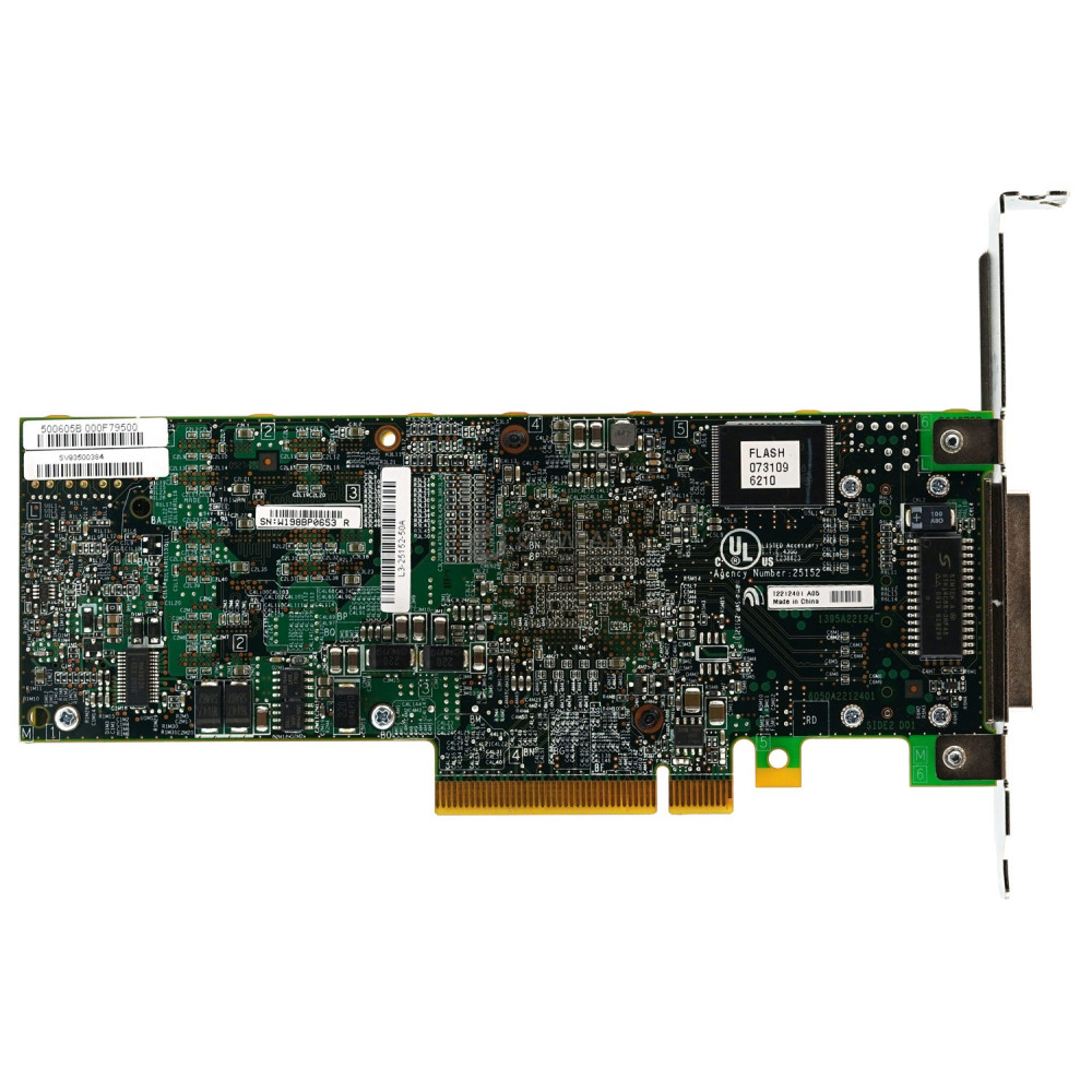 370-1064-00 INTEL RS2PI008 6GB SAS SATA EXTERNAL RAID CONTROLLER LOW PROFILE