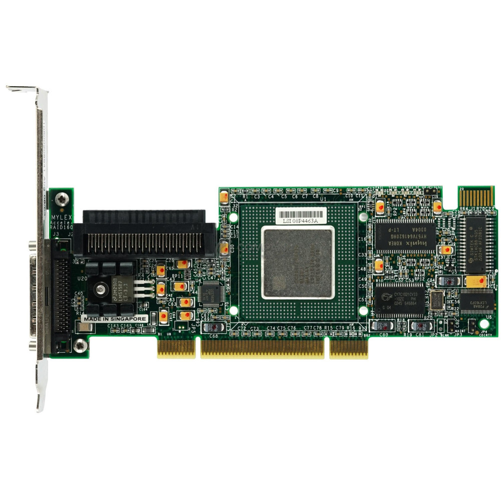 D040473-16NB-FSC1 FUJITSU 08P4464 ACCELERAID 160 SCSI 68-PIN CONTROLLER - 08P4464, 08P5577, A160-1-16NB-FSC1