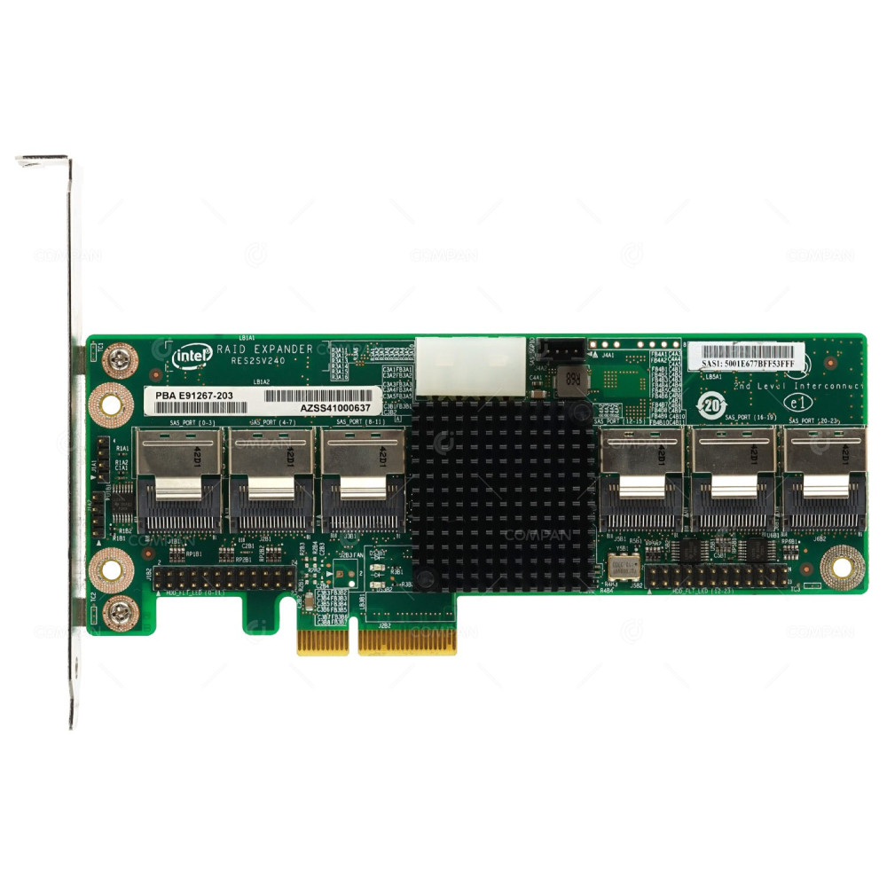 E91267-203 INTEL 24 PORT SAS/SATA RAID CONTROLLER