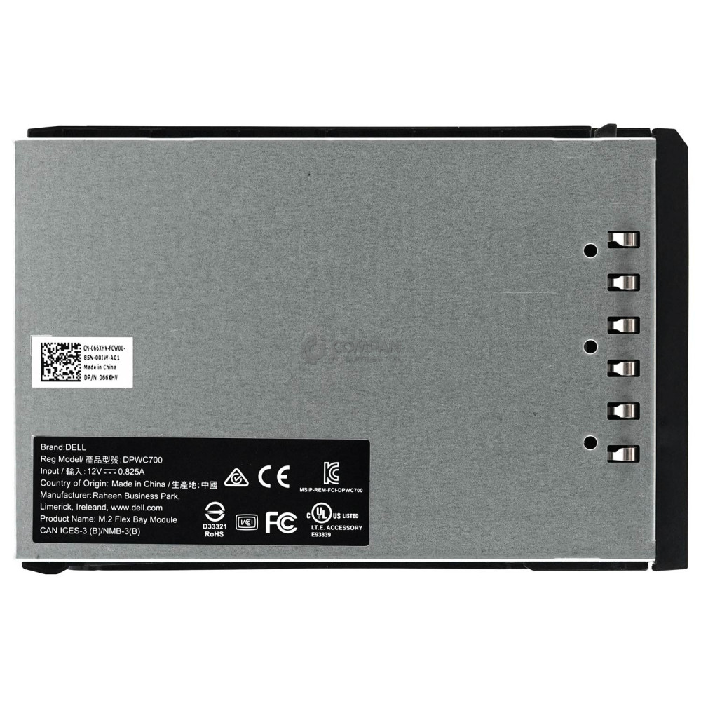 66XHV DELL FLEX BAY MODULE M.2 TO SAS WITHOUT SSD FOR PRECISION T-SERIES T5820 T7820 T7920 - 066XHV, DPWC700	