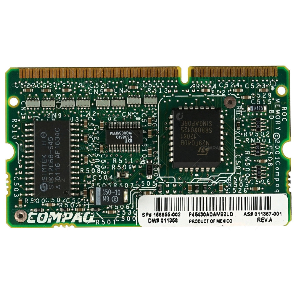 158855-002 HP 16MB ROC-2 RAID CONTROLLER 011357-001