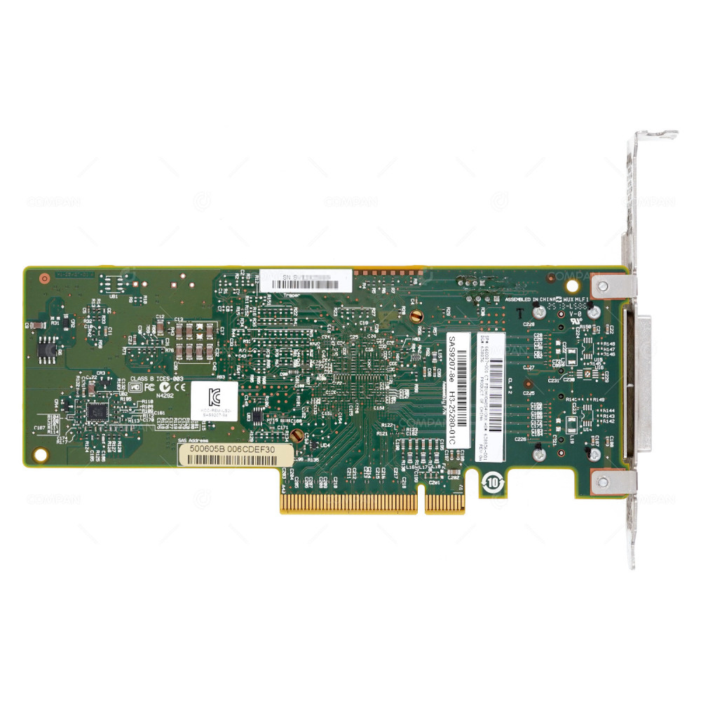 660087-001 HP H221 6GB DUAL PORT PCI-E 2.0 X8 SAS SATA HOST BUS ADAPTER HBA