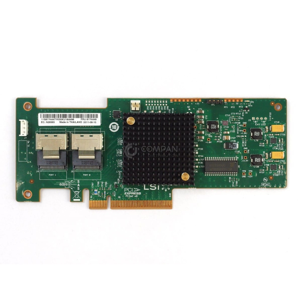 81Y4449 IBM SERVERAID M1115 6G SAS/SATA CONTROLLER -