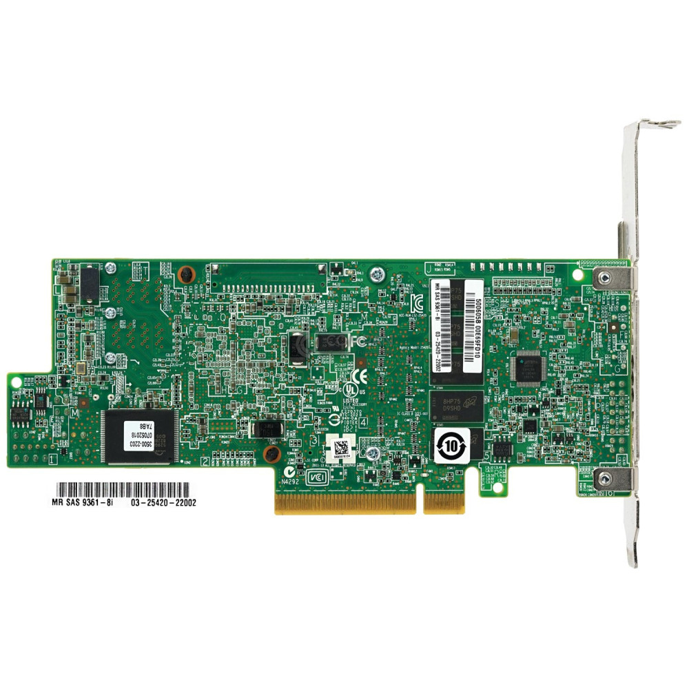 03-25420-22002 LSI LOGIC 9361-8I 12GB/S PCI-E 8-PORT CONTROLLER 9361-8I