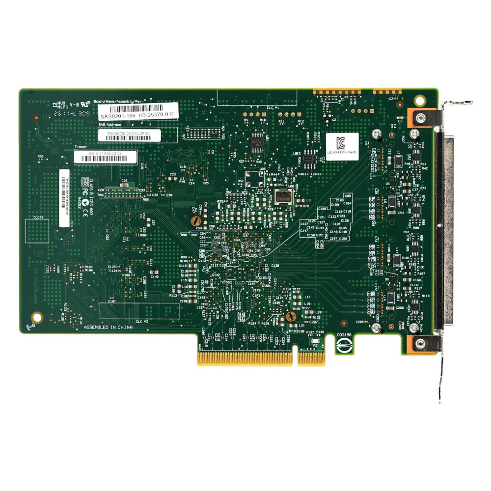 H3-25379-01F LSI 16PORT 6GB SAS SATA HBA CONTROLLER ADAPTER SAS9201-16E