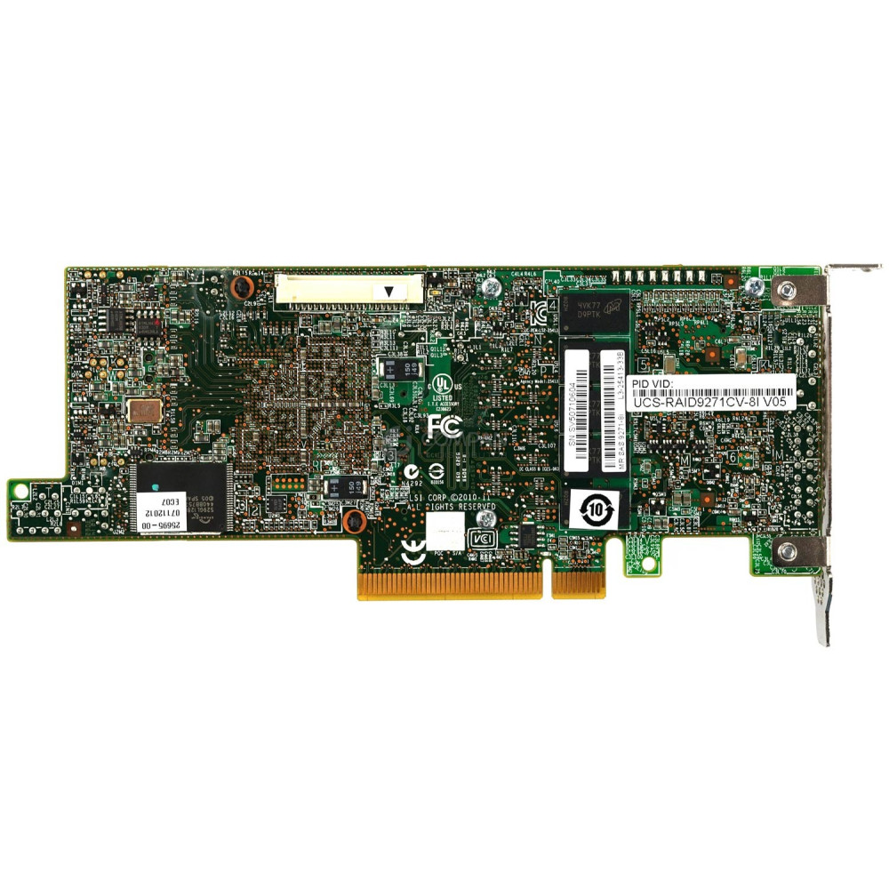 UCS-RAID9271CV-8I LP CISCO LSI 9271CV-8I 6G SAS MEGARAID CONTROLLER LOW PROFILE L3-25413-33B